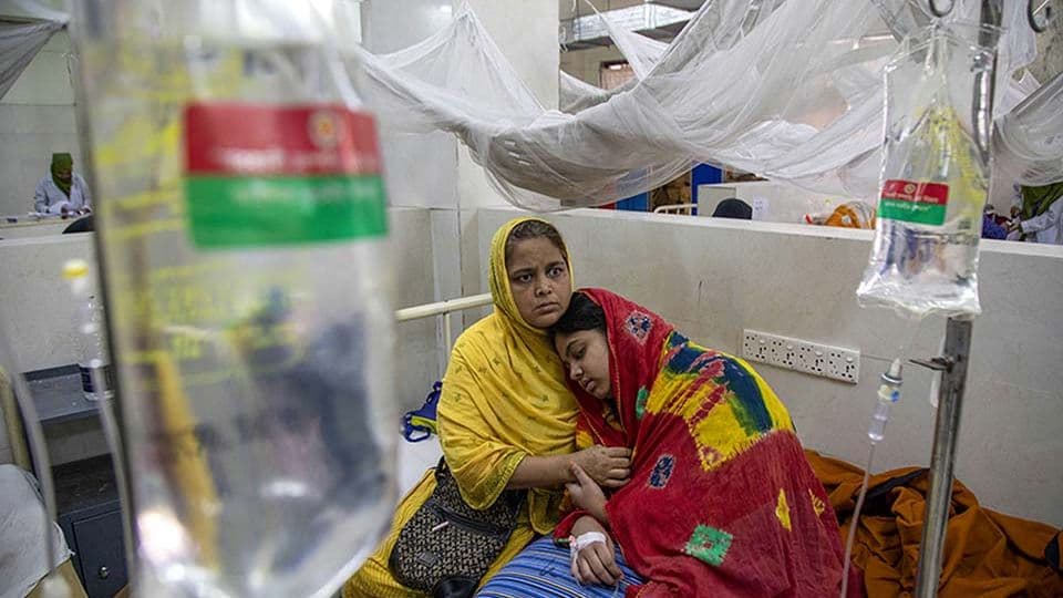 Concerned patient waiting for care